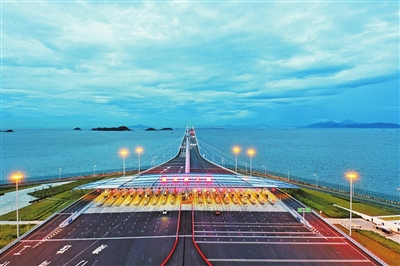 港珠澳大橋（資料圖片）。.jpg